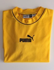 PUMA Torwart Trikot, Gelb Schwarz, Gr. M  ( Langenarm) Original NEUE.
