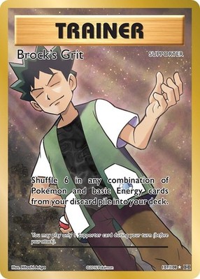 Brock's Grit (Full Art) [EVO Holofoil - 107/108NM