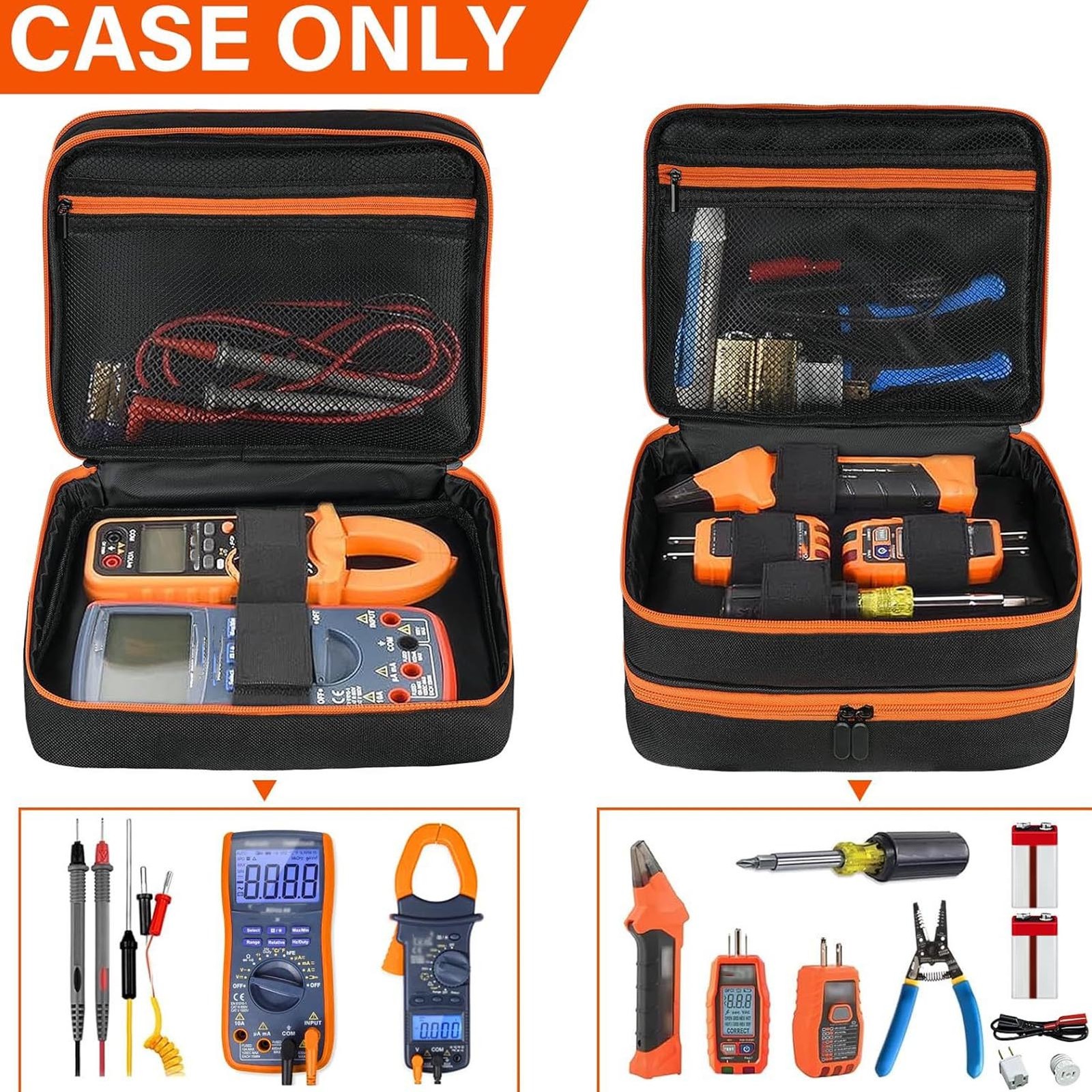 Carrying Case Fit For Et310 AC Circuit Breaker Finder RT250 GFCI Outlet Tes HEN
