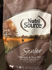 Nutri Source Senior Chicken & Rice 4lbs 5.50 per pound
