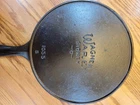 WAGNER WARE #5 cast iron skillet with heat ring
