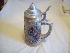 Anheuser-Busch J Series Limited Edition Ceramarte Budweiser Lidded Stein