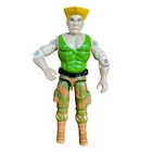 Guile, 1986 GI Joe Street Fighter II Action Figure, 3.75", Green Camo, Hasbro
