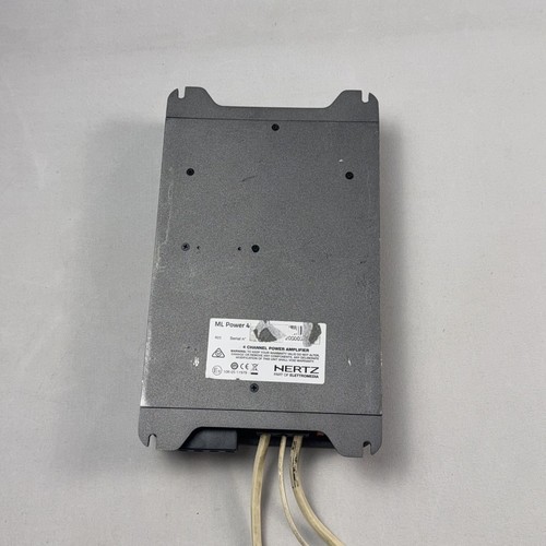 Amplificatore Hertz Ml Potenza 4 Classe D 4 Canali AUTO AUDIO 1000 Watt TESTATO FUNZIONANTE - Foto 6 di 13