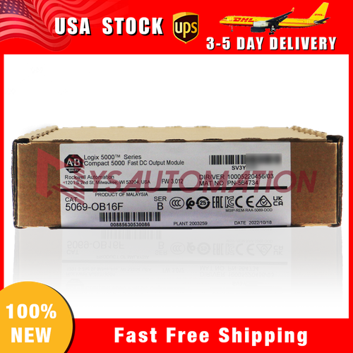 New Allen Bradley 5069-OB16F Compact 5000 Fast DC Output Module | eBay