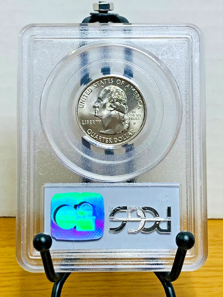 2003-P Washington Quarter Maine PCGS MS67 Mint State 67 #21521228 - Image 2 of 2