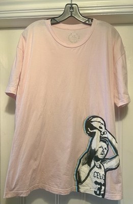 Authentic Concepts CNCPTS pink Larry Bird tee t-shirt size extra large (XL)