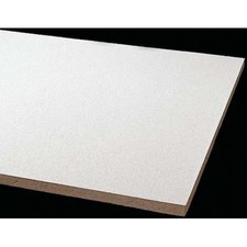 Armstrong 870B Clean Room Ceiling Tile, 24 In W X 48 In L, Square Lay-In, 15/16