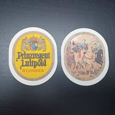 Prinzregent Luitpold Weissbier - Bierdeckel - König Ludwig I. von Bayern