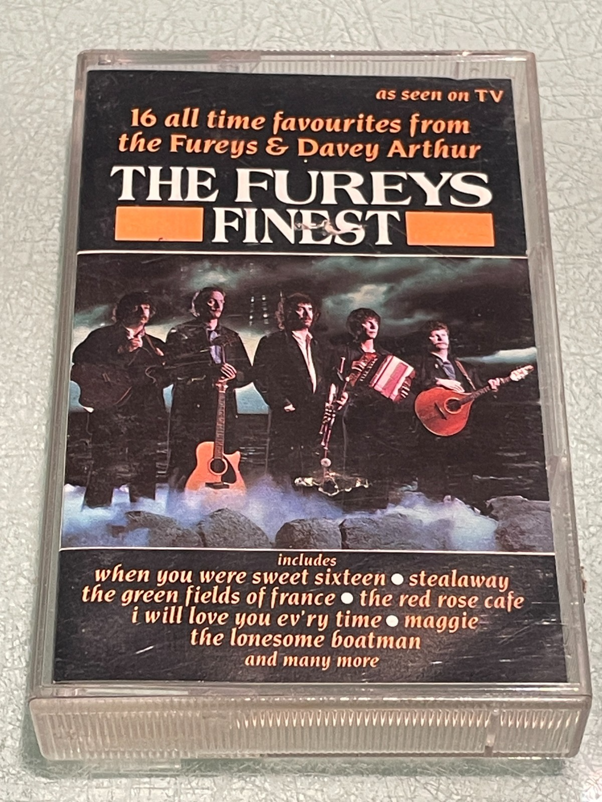 The Fureys Finest - Cassette Tape Album - 1987 Telstar Records - 15 Greatest