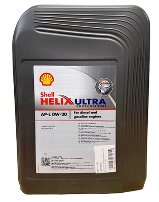 Shell Helix Ultra Professional APL SP 0W-20 20 Liter