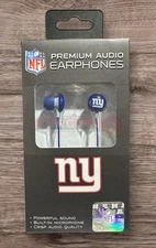 New York Giants NFL Team Logo Earphones iHip