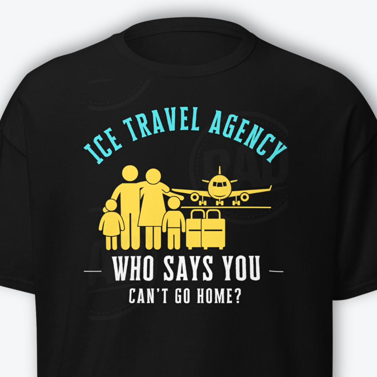 IU 2025 ByeSummerペンミ ポップアップ MD Tシャツ ブラック Funny ICE Shirt Immigration and Custom Enforcement Trump 2025 ICE