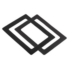 2 x Magnetic Photo Frame 5x7 Inch Picture Holder PVC Black