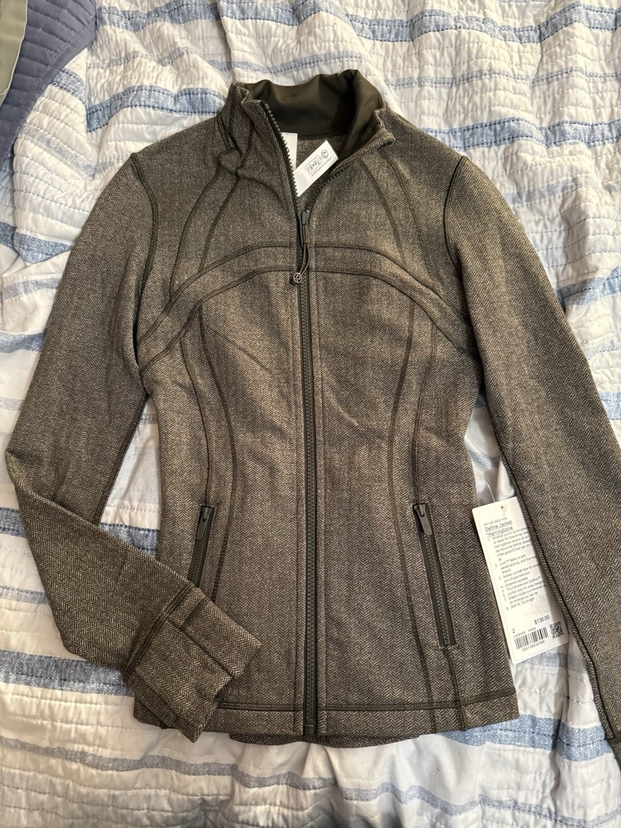 Lululemon define jacket Herringbone NWT Size 2 | eBay
