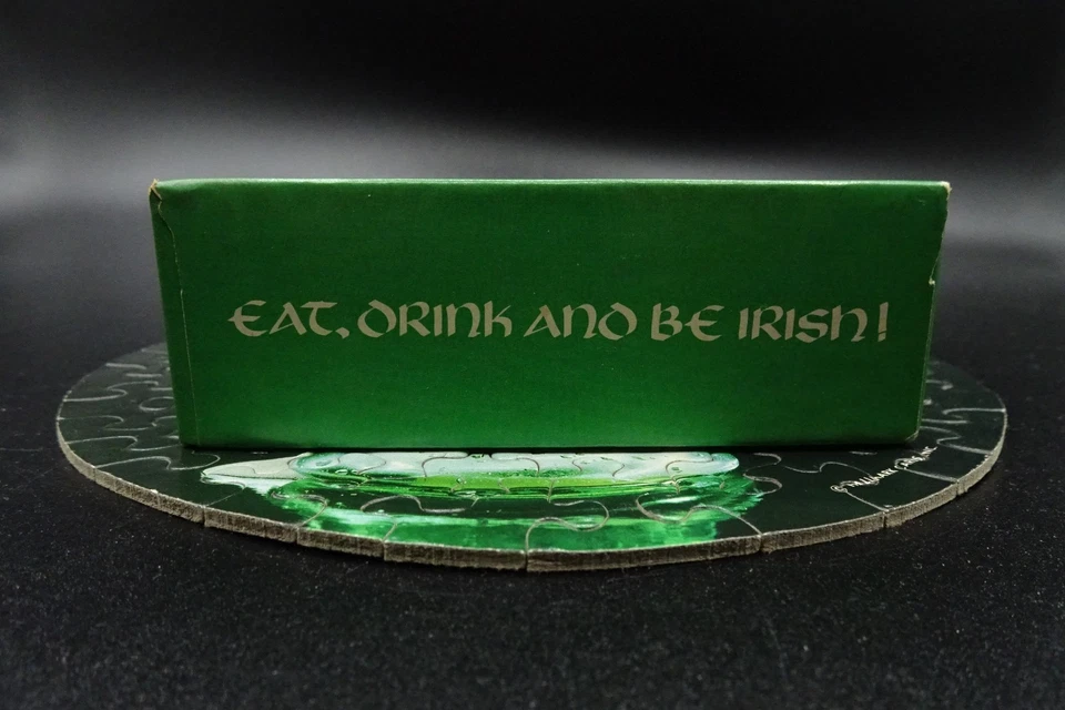 Vtg 1981 Springbok Mini Puzzle "Eat🍀Drink🍺and Be🍀IRISH!" Complete PZL7194 - Image 2 of 4