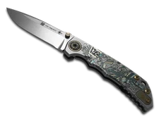 Spartan Blades Harsey Folder SF5 Ronin Warrior Titanium CPM MagnaCut Knife