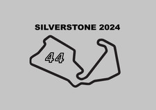 Silverstone 2024  F1/GP Wining Celebration Decal For L H  Car, Tool Box, Laptop