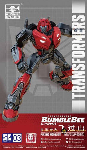 Kit inteligente Cliffjumper de 4,4" Transformers abejorro película ensamblar figura serie - Imagen 7 de 11
