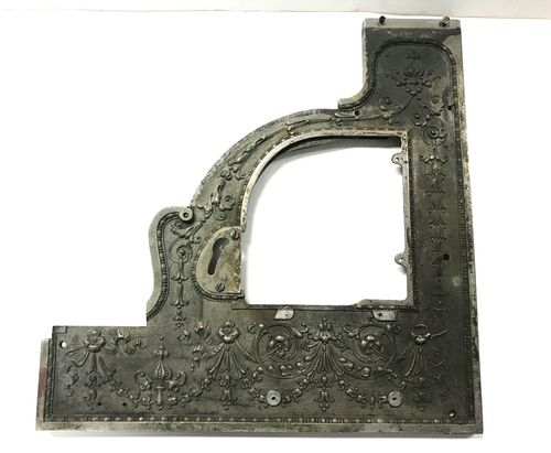 Registratore di cassa nazionale 1915 modello 356-G ottone nichelato pezzo laterale - parte 292F - Foto 1 di 3