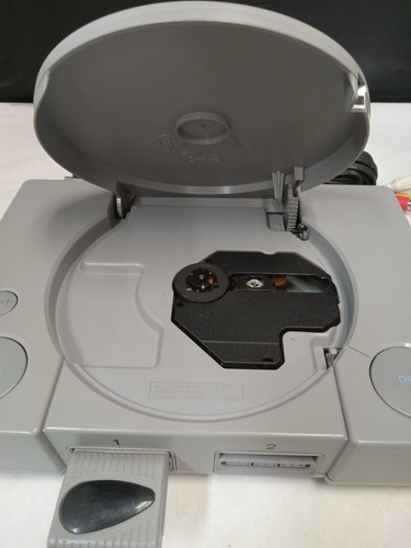 Sony PlayStation 1 Gray Console Bundle w/Controller and Cords - Tested SCPH-9001 - Picture 4 of 10