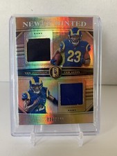 2020 Gold Standard Cam Akers/Van Jefferson Newly Minted Dual Rookie Jersey /249