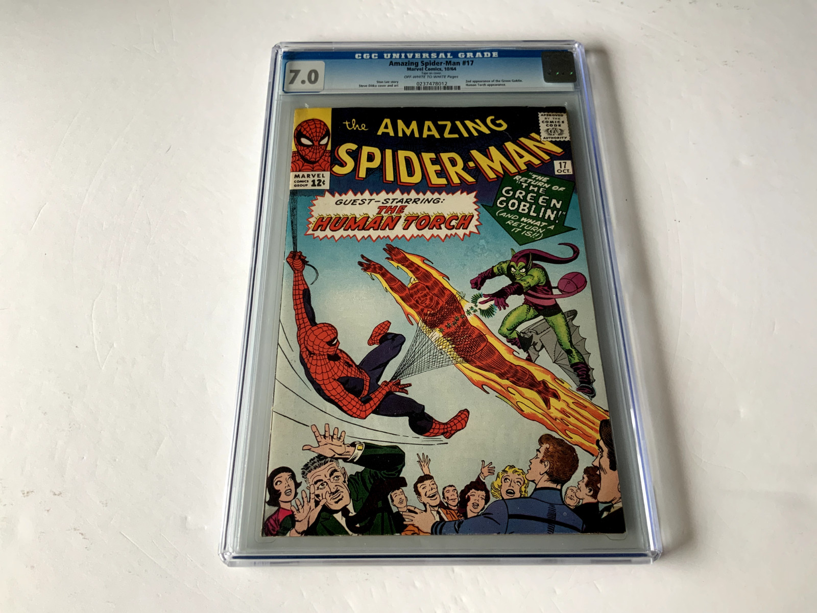 アメコミリーフ Amazing Spider-Man #17 CGC 9.8 Amazing Spider-Man #17 Value - GoCollect