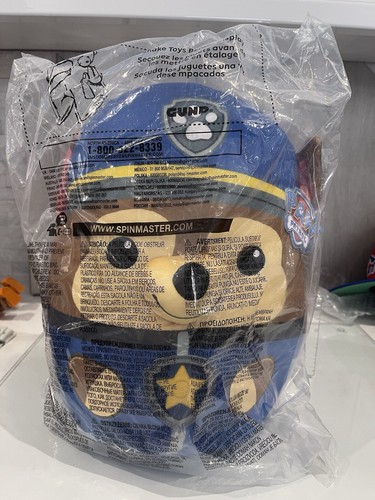 Paw Patrol GUND Chase Squish Plush 30cm Squishy Soft Dog Cuddly Cartoon Toy New - Picture 5 of 7