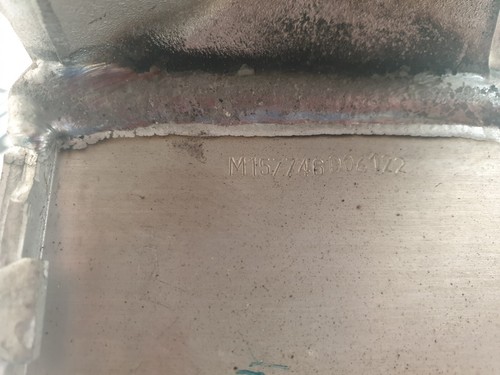 AUDI VW Ansaugbrücke Ladeluftkühler M157743D06121 Original - Bild 7 von 19