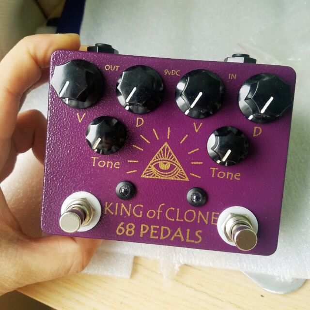 NEW 68 Pedals King of Clone Overdrive KOT King of Tone Hot NEW 68 Pedals King of Clone Overdrive KOT King of Tone Hot