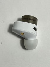 OEM Bowers  Wilkins 1st Generation PI7 Replacement RIGHT EARBUD White and Gold 