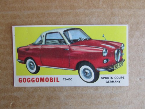 1961 TOPPS SPORTS CARS CARD SINGLES COMPLETE YOUR SET PICK CHOOSE - Picture 82 of 97