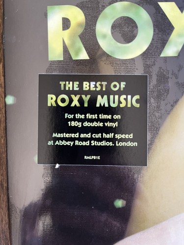 Roxy Music ~ The Best of Roxy Music SEALED LTD Yellow 2X Vinyl LP 50th - Picture 2 of 7