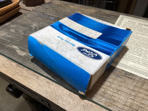 NOS 1953 1954 1955 1956 Ford Truck Pickup Hood Emblem F100 Ornament Trim - Picture 10 of 13