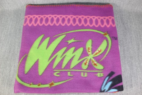WINX CLUB Rainbow Fleece Blanket Purple 2004 120x160cm Europe Exclusive RARE HTF - Bild 12 von 15