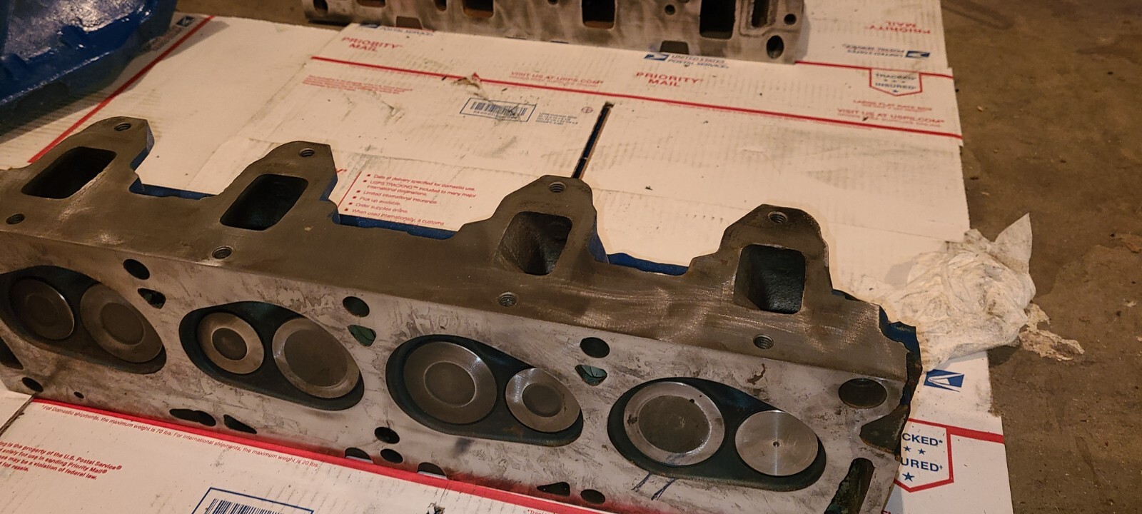 ford fe cylinder heads and intake ready to run eBay