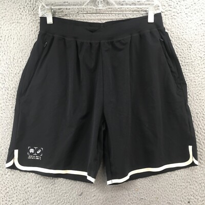 Asics Reigning Champ Activewear Shorts Womens M (actual 28x7) Black ...