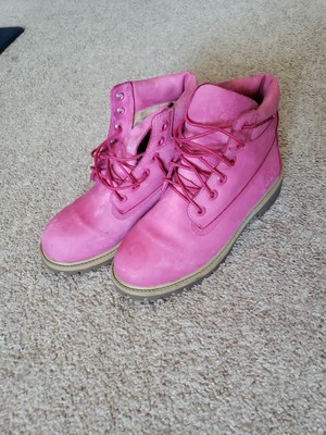 magenta timberlands