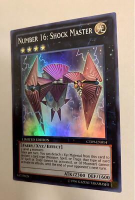 YuGiOh! Number 16: Shock Master - CT09-EN014 - Super Rare