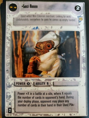 Star Wars CCG Tatooine SINGLES Basic Select Choose NrMint-MINT SWCCG - Picture 51 of 92