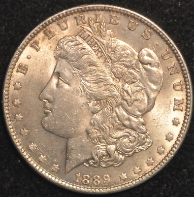 USA Morgan Dollar 1889 Philadelphia 0,900 Silber Original (T111)