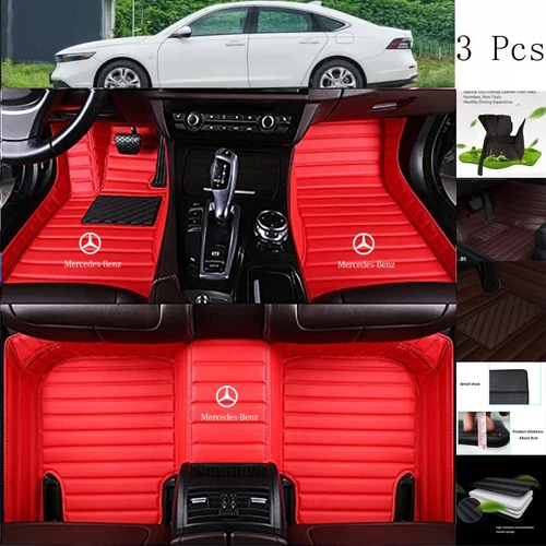 For Mercedes Benz All Models Auto Custom Liner Carpets Car Floor Mats Waterproof - Picture 8 of 50