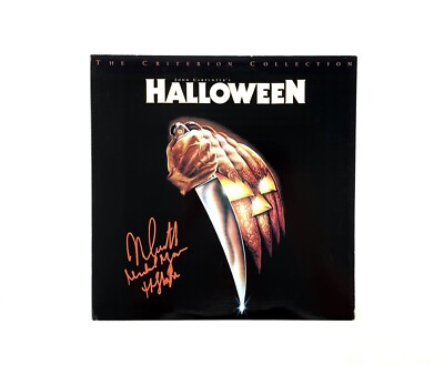 Halloween Signed Criterion Laserdisc Original Michael Myers Nick