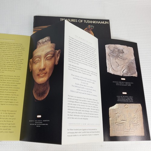 Treasures of Tutankhamun Magazine and Pharoahs of the Sun Brochure Pamphlet - Picture 12 of 12