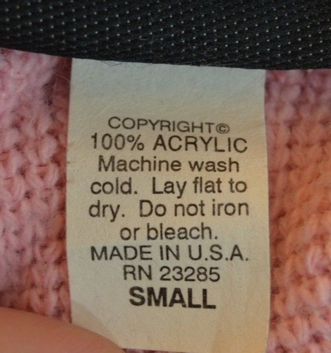 De Colección Años 90 Moda Bug Rosa Blanco Copo de Nieve Patrón Suave Suéter Hecho en EE. UU. Mujer S - Imagen 8 de 9