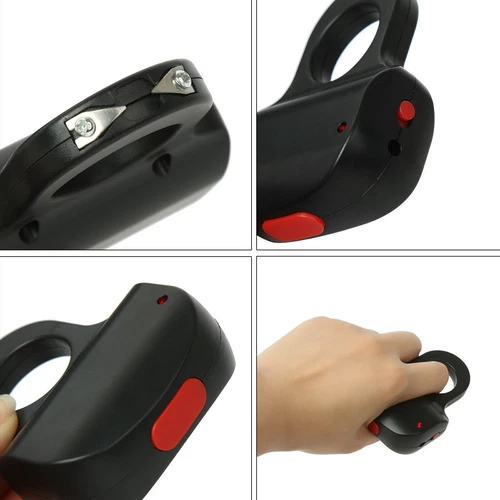 Anello Dito Elettroshock Requisito di Autodifesa per Scherzo⚡ - Foto 11 di 17