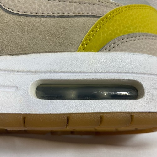 Nike WMNS Air Max 1 454746-006 Running Metallic Silver Sunset Glow 8.5 Ship Free - Picture 9 of 11