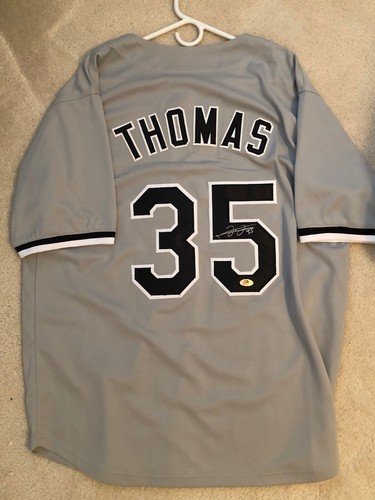 Frank Thomas Signed Replica Chicago White Sox Jersey - Picture 2 of 3