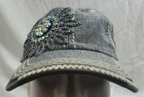 Olive \u0026 Pique Grey Denim Bling Cadet 