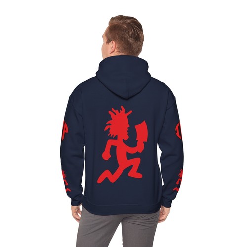 Hatchet Man Unisex Heavy Blend™ Hooded Sweatshirt ICP Insane Clown Posse Juggalo - Picture 28 of 41